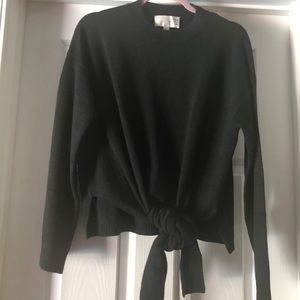 Tie front Sweater NWT
